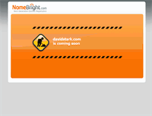 Tablet Screenshot of davidstark.com